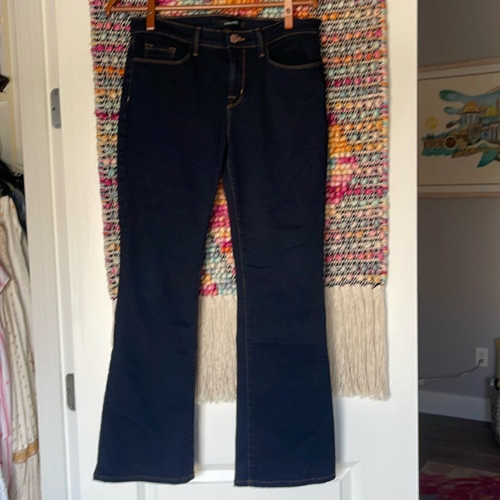 J Brand dark wash boot cute stretch jean